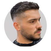 Natalia Gavrilova мужская стрижка модель 2